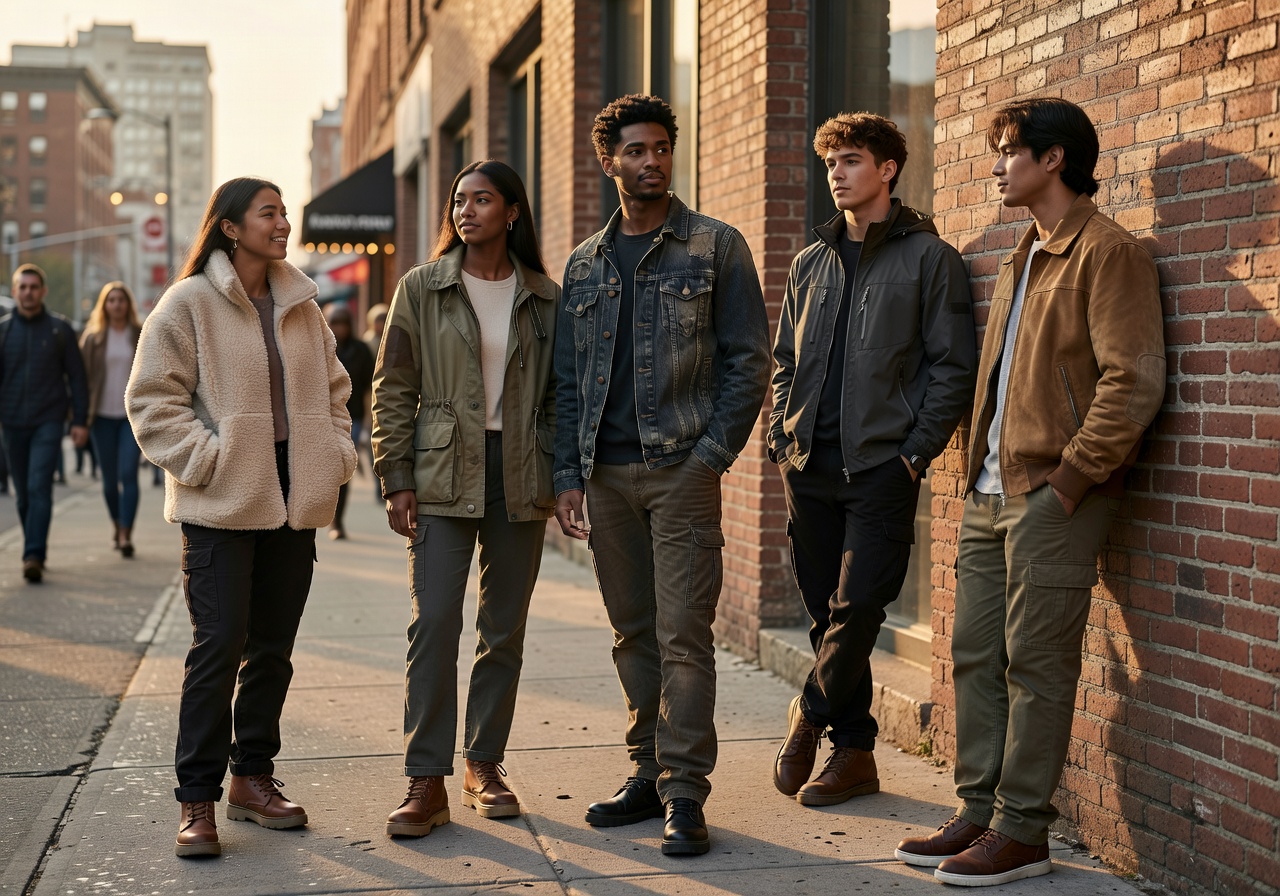 Casual Jackets Collection urban city